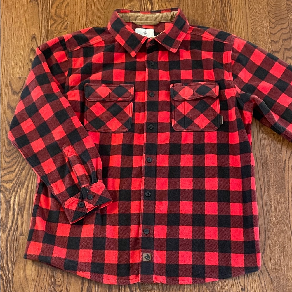 Legendary Whitetails Buffalo Plaid fleece shirt